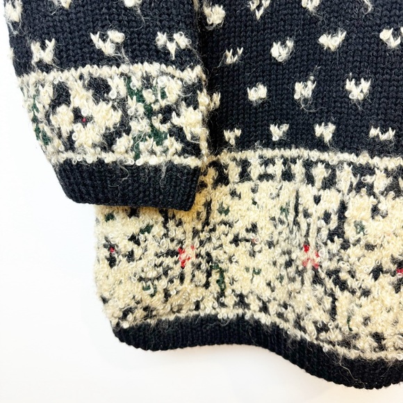 Handknit for Jones New York | 90's Vintage Wool Mohair Pullover - Picture 2 of 6